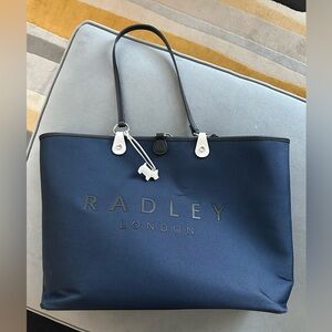 RADLEY London Addison Gardens Responsible - Large Open Top Tot - Ink/Navy